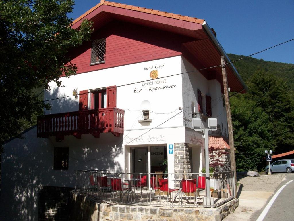 Hostal Rural Arrobi Borda Eugi Exterior foto